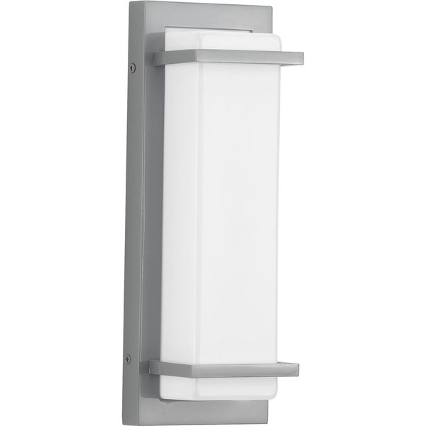 Progress Lighting Z-1080 LED Collection Metallic Gray One-Light Small LED Outdoor Sconce P560210-082-30